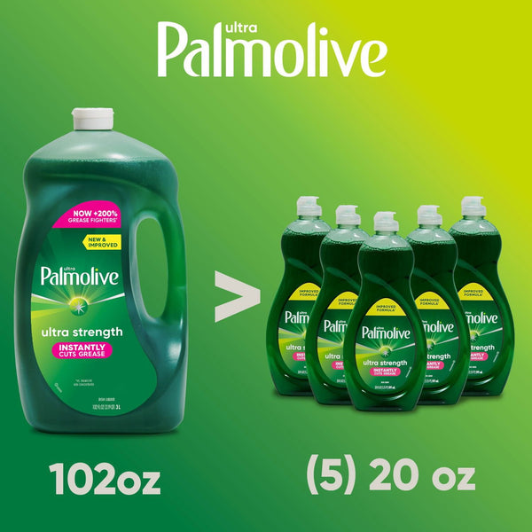 Palmolive Ultra Dishwashing Liquid, Original Scent, 102 oz.