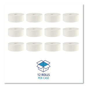 Boardwalk Jumbo Roll 2-Ply Toilet Paper 12 rolls, 1000 ft./roll