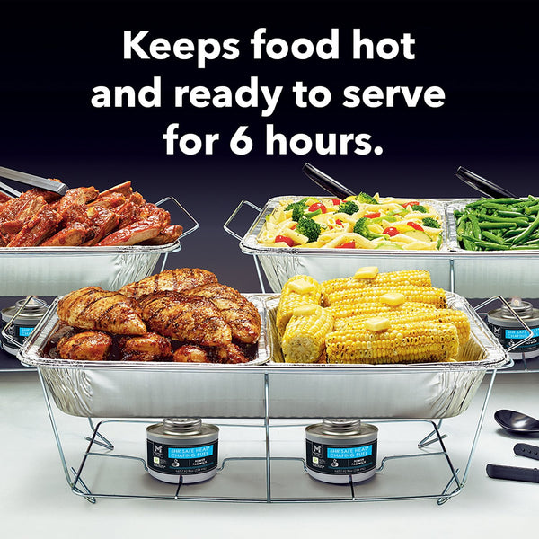 Member's Mark 6-Hour Safe Heat Chafing Fuel with PowerPad, 12 ct.