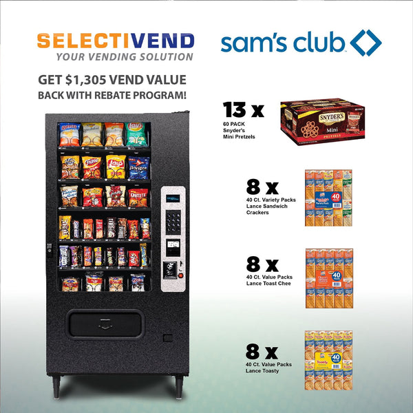 Selectivend WS4000 32 Selection Snack Vending Machine