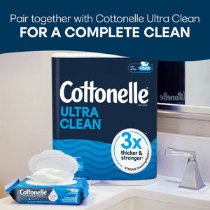 Cottonelle Freshcare Flushable Wipes, 12 ct., 504 wipes