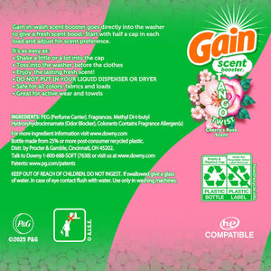 Gain Tango Twist Laundry Scent Booster Beads, Cherry and Rose Scent, 26.3 oz.