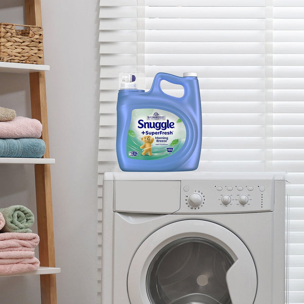 Snuggle SuperFresh Morning Breeze 138.4oz Liquid Fabric Conditioner