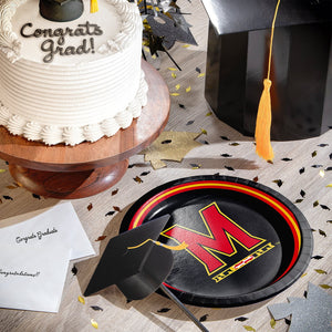 Maryland Terrapins NCAA Round Paper Plates, 10