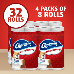 Charmin Ultra Strong 2-Ply Toilet Paper 32 rolls, 231 sheets/roll