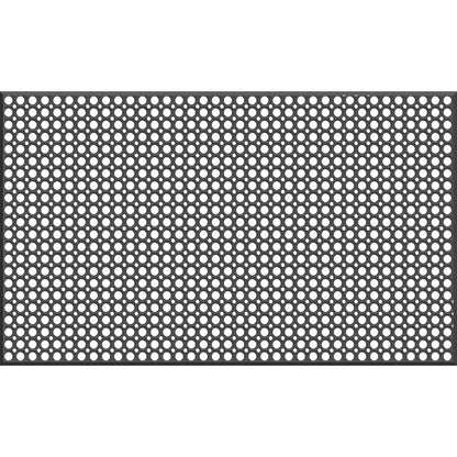 General Purpose WorkStep Floor Mat, Black (36" x 60" x .5")