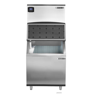 Maxx Ice 30" Wide Half Dice Ice Machine (500 lb.) with 470 lb. Bin