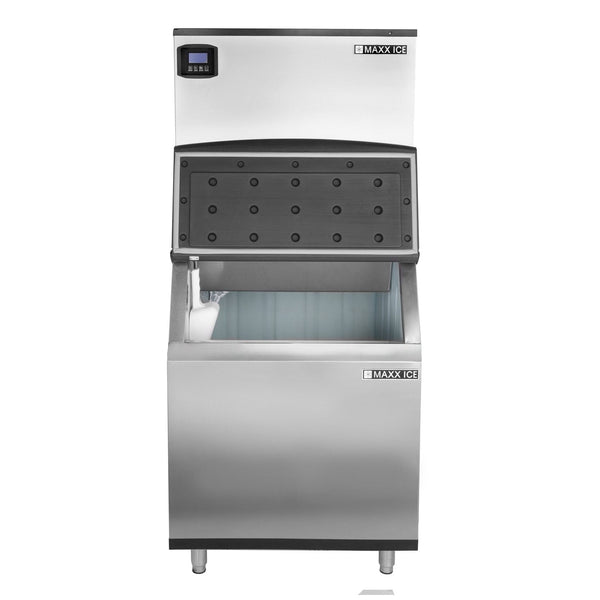 Maxx Ice 30" Wide Half Dice Ice Machine (500 lb.) with 470 lb. Bin