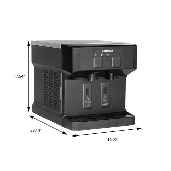 Scotsman 200 lbs. Nugget Ice Countertop Touch-free Ice & Water Dispenser