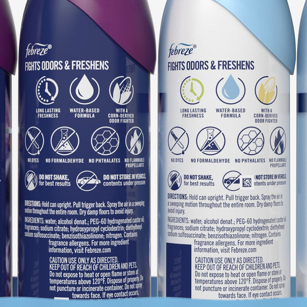 Febreze Air Effects Air Freshener Spray, Linen & Sky + Downy Calm, 4 ct., 35.2 oz.