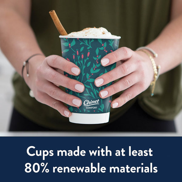 Chinet Comfort Cup and Lids, 16 oz. 70 ct.