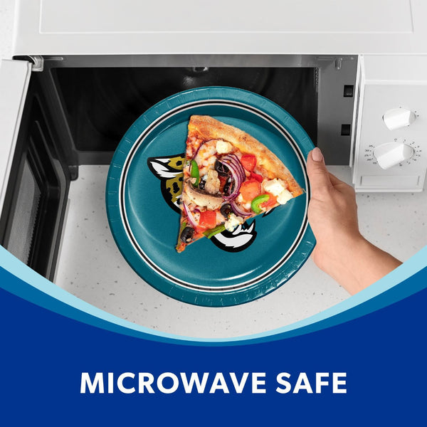 Jacksonville Jaguars NFL Round Paper Plates, 10