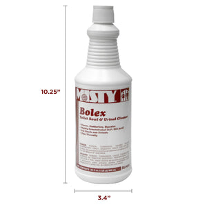 Misty Bolex Toilet Bowl & Urinal Cleaner, 32 fl. oz., 12 pk.