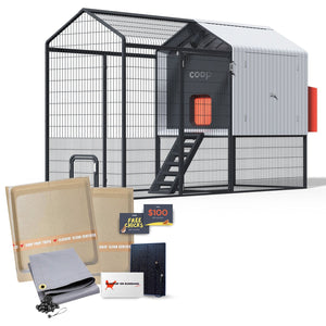 coop Smart Chicken Coop & Steel Run