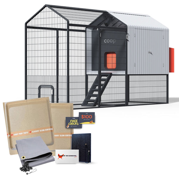 coop Smart Chicken Coop & Steel Run