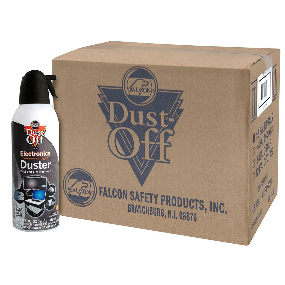 Falcon Dust-Off Compressed Gas Duster 10 oz., 12 Pack
