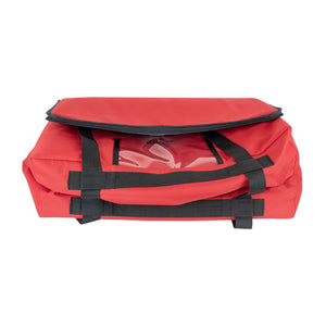 Sterno Delivery Insulated & Leak-Proof Red Food Carrier Bag