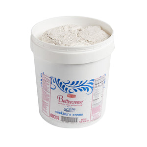 Bettercreme Cookies 'n Creme Pre-Whipped Icing, Bulk Wholesale Case (9 lbs.)
