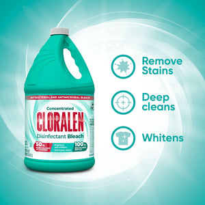 Cloralen Concentrated Household Cleaning Liquid Bleach, 3pk., 121 fl. oz. Each