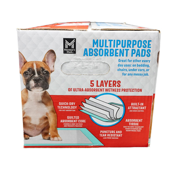 Member's Mark Multipurpose Absorbent Training Pads, 23" x 24