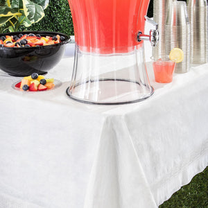 Member's Mark White 3-Ply Tissue Tablecovers, 54" x 108