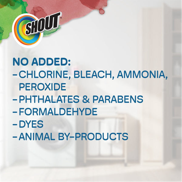 Shout Advanced Action Gel Laundry Stain Remover, 22 oz. Trigger & 60 oz. refill