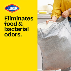 Glad ForceFlex MaxStrength with Clorox Tall Kitchen Drawstring Trash Bags, Lemon Fresh Scent, 13 Gallon, 120 ct.