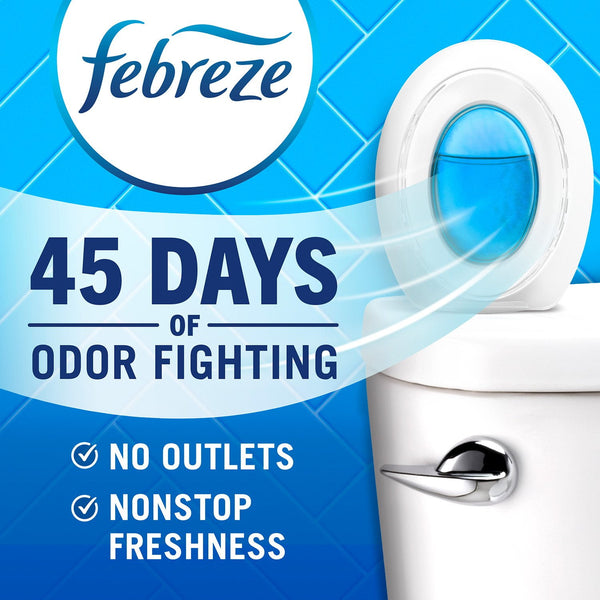 Febreze Bathroom Air Freshener, Calm Mix, 6 ct.