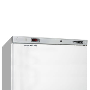 Maxx Cold Single Door Commercial Reach-In Refrigerator, White (23 cu. ft.)