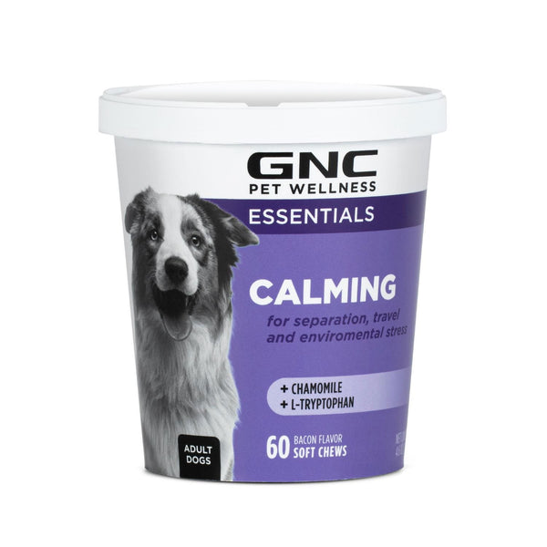 GNC Pets, Bacon Flavored, Calming Soft Chew Dog Supplements, 180 ct.
