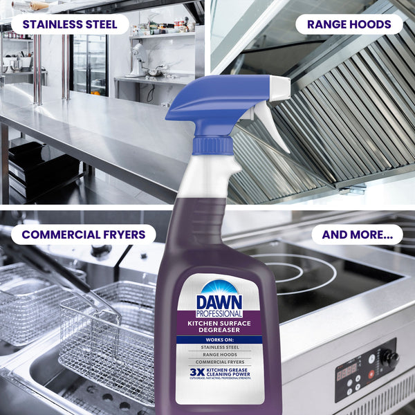 Dawn Professional Kitchen Surface Degreaser Spray 32 fl. oz., 6 ct.