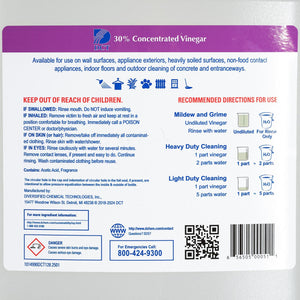DCT 30% Concentrated Vinegar Cleaner, Lemon Scent, 1 gal.