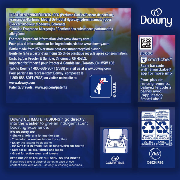 Downy Ultimate Fusions In-Wash Scent Booster Beads, Whimsical Wonder, 24.5 oz.