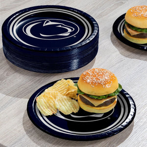 Penn State Nittany Lions NCAA Round Paper Plates, 10