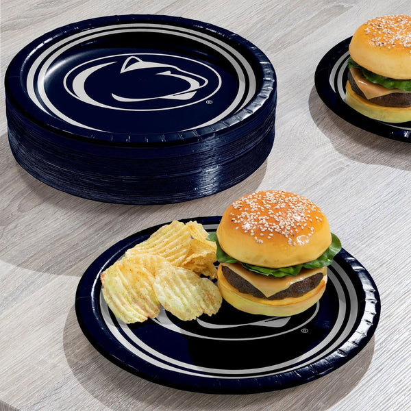 Penn State Nittany Lions NCAA Round Paper Plates, 10