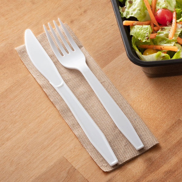 Member's Mark White Plastic Knives, Heavyweight, 600 ct.