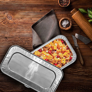 Member's Mark Aluminum Steam Table Lids, Third Size, 30ct.