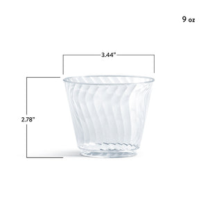 Chinet Crystal Plastic Cups, 9 oz., 200 ct.