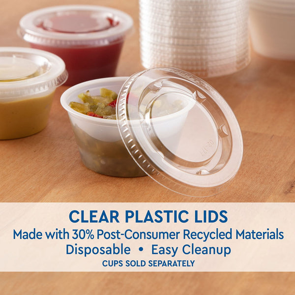 Member's Mark Clear Plastic Portion Lids 2 oz., 2500 ct.