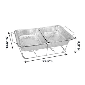 Member's Mark Party Set with 2-hour Safe Heat Chafing Fuel, 24 ct.