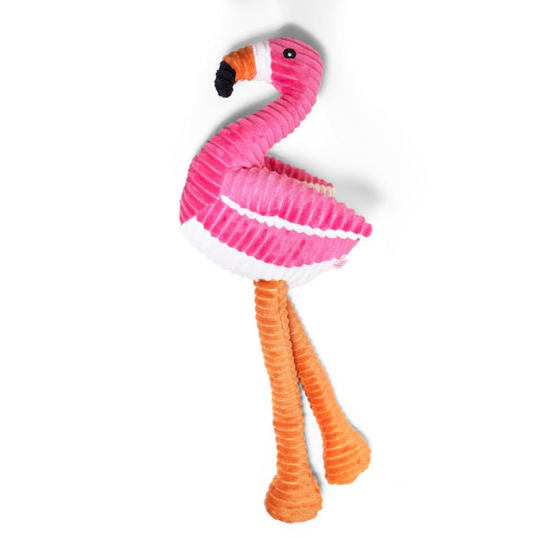Buddy Buddy Flamingo Long Rope Dog Toy