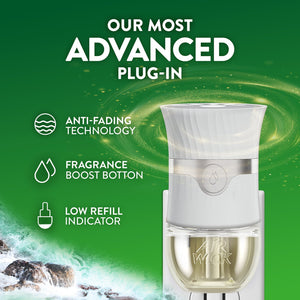 Air Wick plug In Scented Oil Air Freshener Refills, Ocean Spray, 9 refills