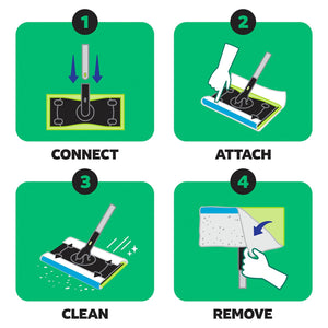 Swiffer Sweeper Mop Heavy Duty Wet Cloth Refills, Lavender, 54 ct.