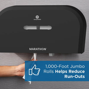 Marathon Jumbo Roll 2-Ply White Toilet Paper 6 rolls, 1000 ft./roll