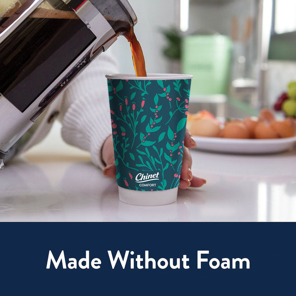 Chinet Comfort Cup and Lids, 16 oz. 70 ct.