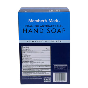 Member's Mark Antibacterial Foaming Hand Soap, 67.6 fl. oz., 2 refills