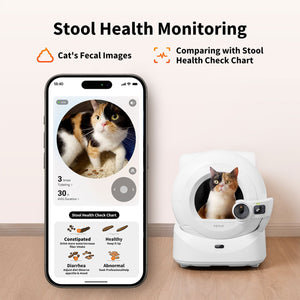 Petkit Purobot Ultra AI-Powered Automatic Litter Box with 360° Health & Behavior Tracking