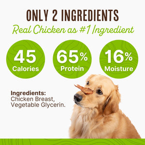 Waggin Train Chicken Jerky Dog Treats, 36 oz.