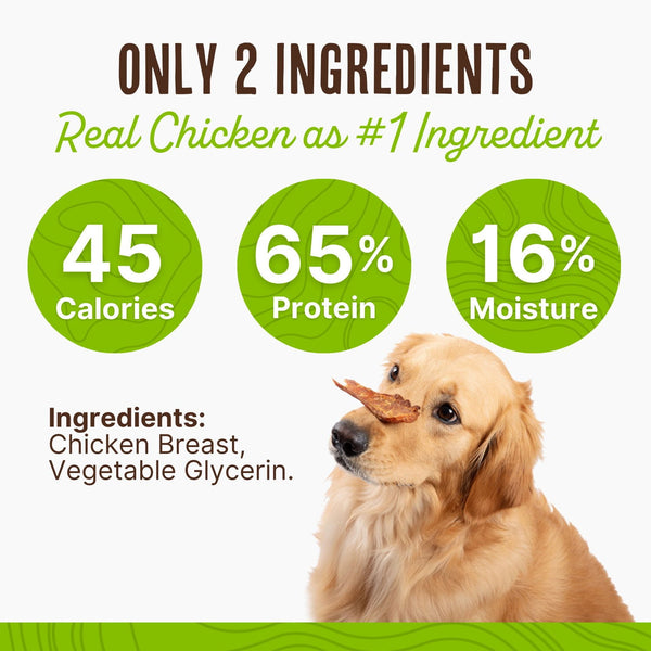 Waggin Train Chicken Jerky Dog Treats, 36 oz.