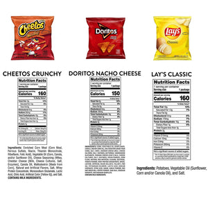 Frito-Lay Favorites Mix Chips & Snacks, Variety Pack, 50 pk.